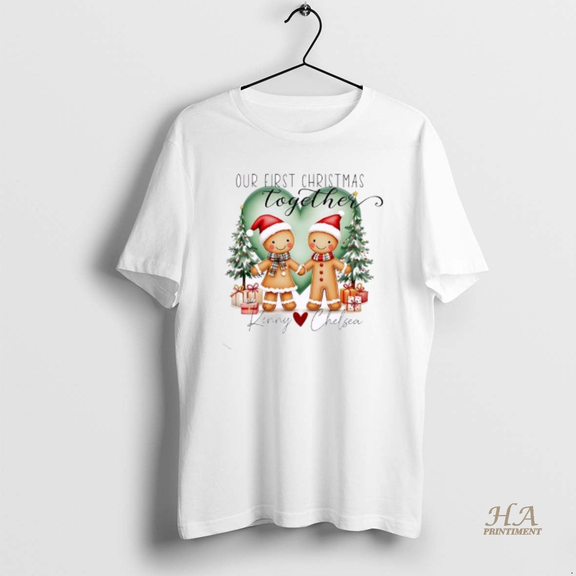 Official Our First Christmas Together Personalized Ornaments White T-Shirts, Hoodie, Sweatshirt | InkNestWear.com