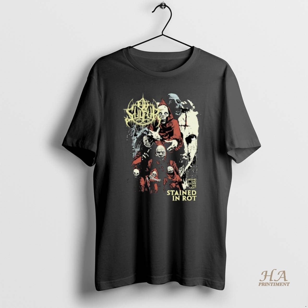 Official Ov Sulfur Ascend And Eclipse The Light Stained In Rot Monsters T-Shirts, Hoodie, Sweatshirt | InkNestWear.com