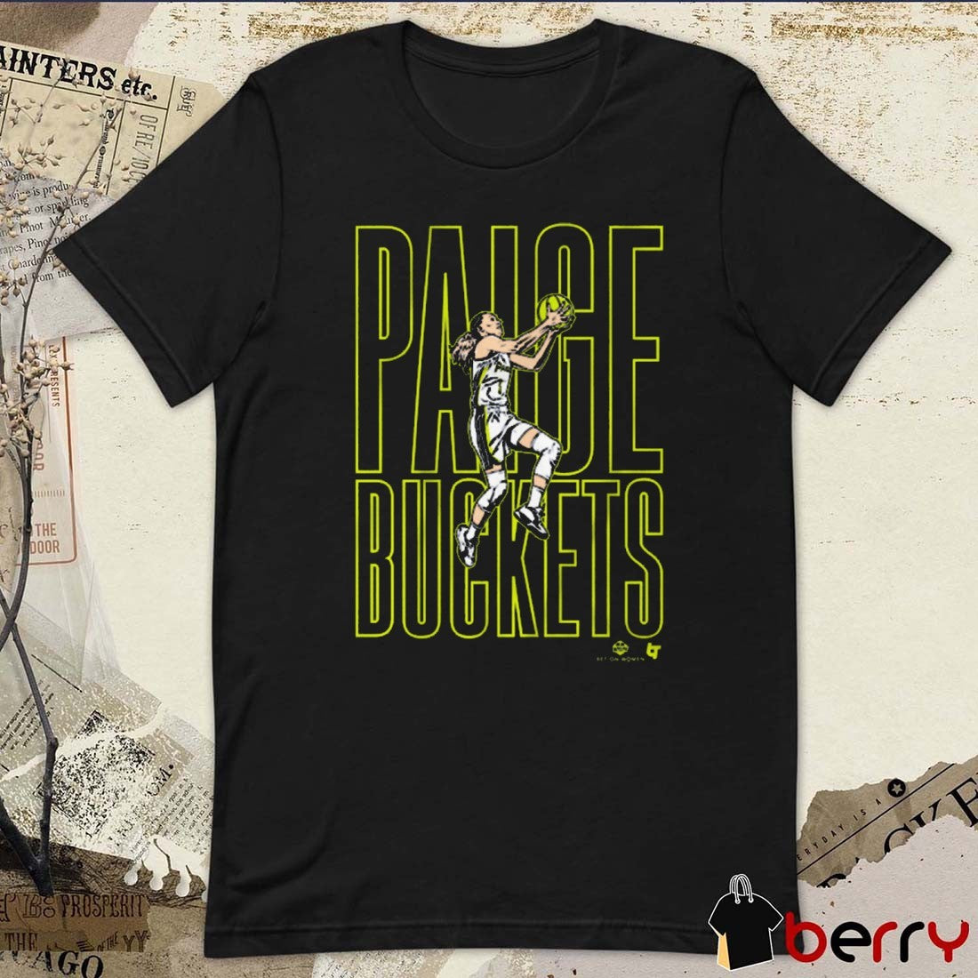 Paige Bueckers Buckets Action Dallas Dallas Wings Basketball t-shirt