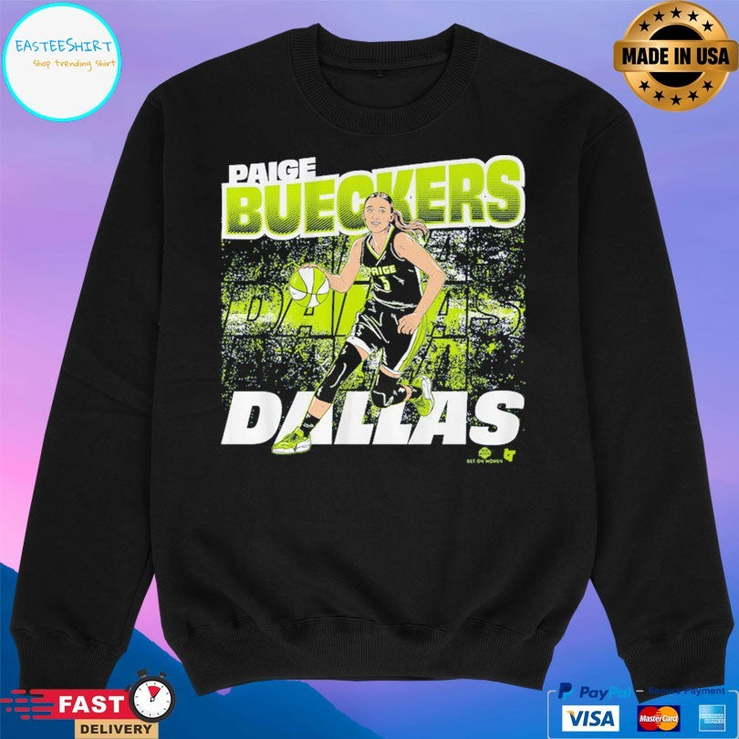 Paige Bueckers Dallas Wings Basketball Street Ball T-shirt