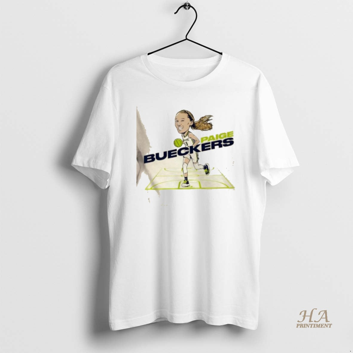 Official Paige Bueckers Dallas Wings Womens Basketball Caricature T-Shirts, Hoodie, Sweatshirt | InkNestWear.com