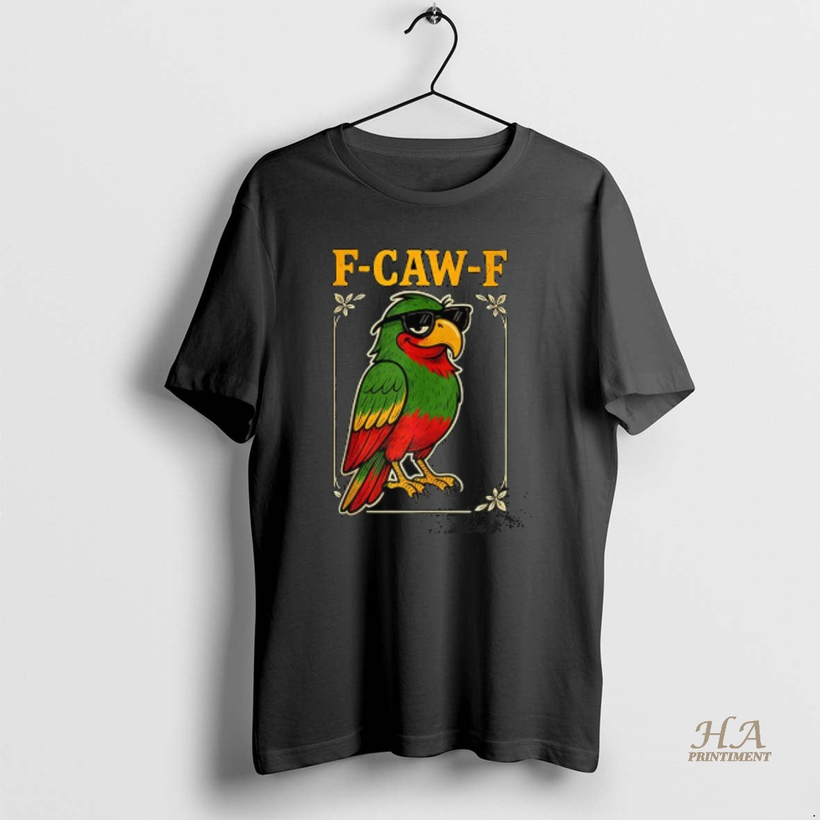 Official Parrot F Caw F Funny T-Shirts, Hoodie, Sweatshirt | InkNestWear.com