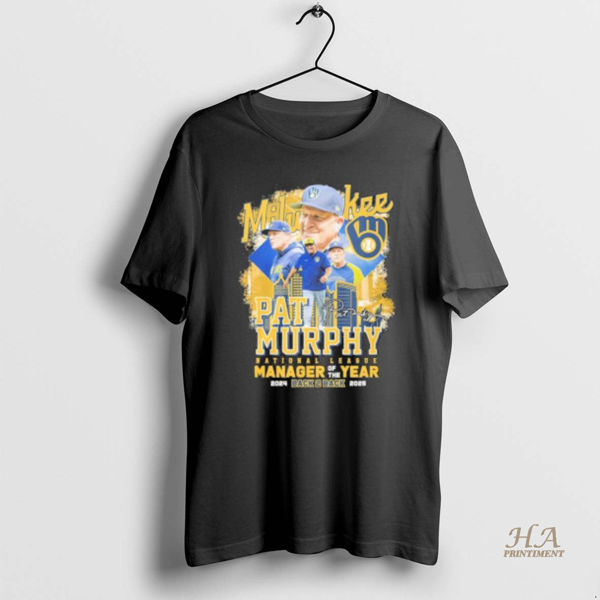 Official Pat Murphy Back 2 Back Nl Manager Of The Year Signature T-Shirts, Hoodie, Sweatshirt | InkNestWear.com