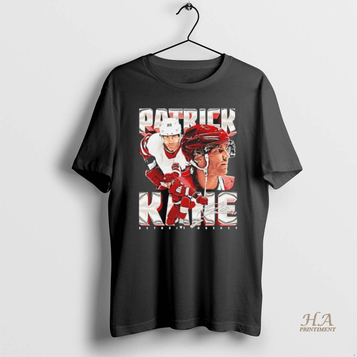 Official Patrick Kane Detroit Red Wings Player Collage Autographed T-Shirts, Hoodie, Sweatshirt | InkNestWear.com