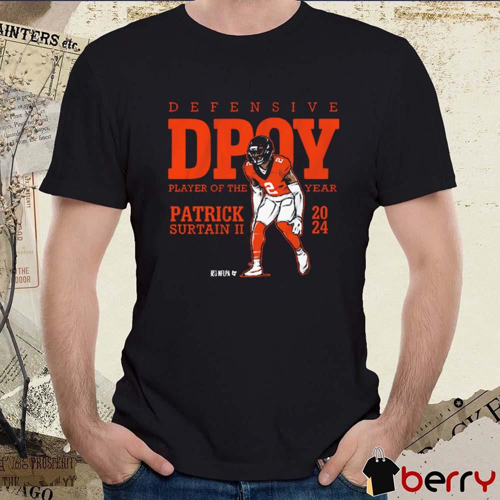 Patrick Surtain II DPOY Defensive Player of the Year 2024 Denver Broncos Football Painting t-shirt