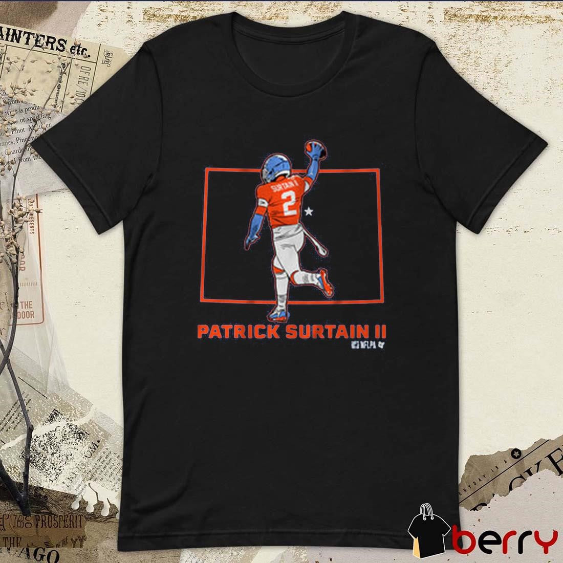 Patrick Surtain II State Star Denver Broncos NFL t-shirt