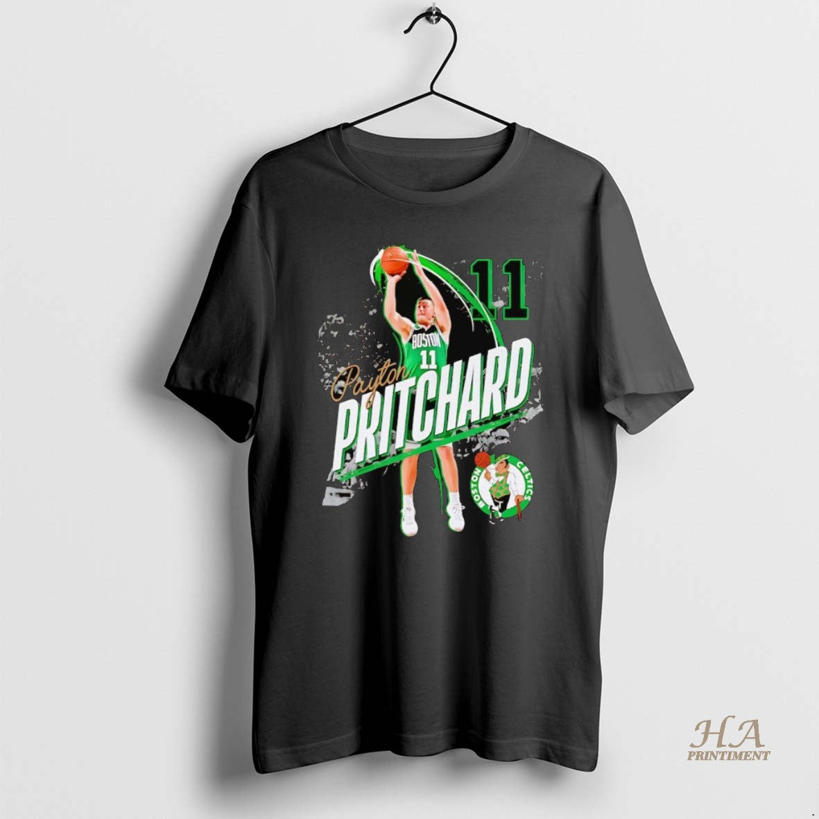 Official Payton Pritchard Jump Shot Boston Celtics T-Shirts, Hoodie, Sweatshirt | InkNestWear.com