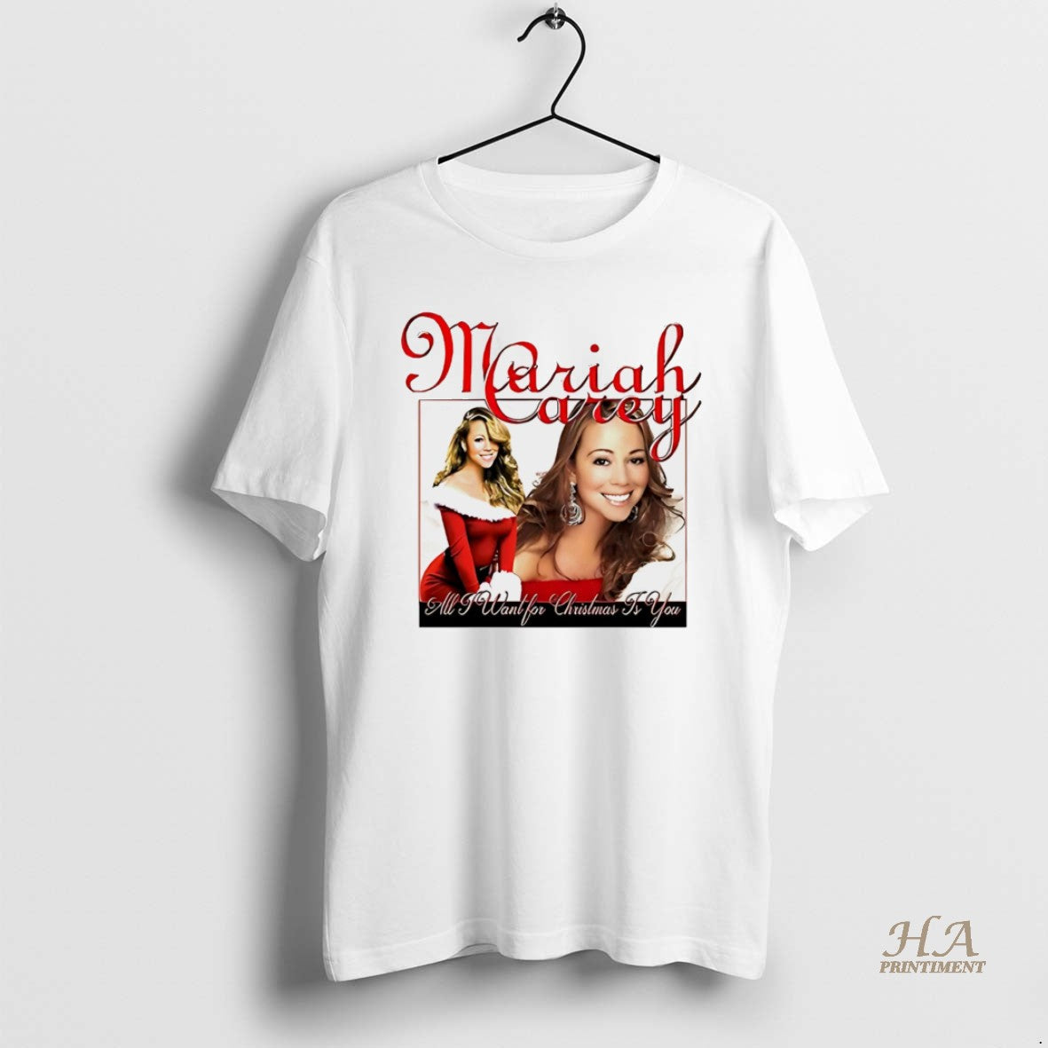 Official Pca Mariah Carey All I Want For Christmas Is You White T-Shirts, Hoodie, Sweatshirt | InkNestWear.com