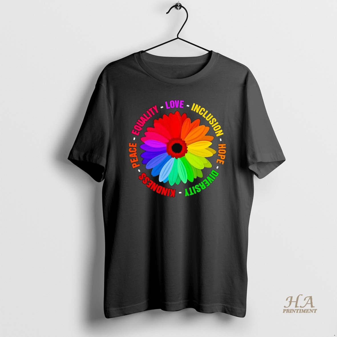 Official Peace Equality Love Inclusion Hope Diversity Kindness Flower T-Shirts, Hoodie, Sweatshirt | InkNestWear.com