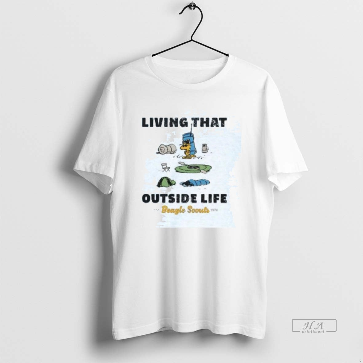 Official Peanuts Beagle Scouts Living That Outside Life Est 1974 T-Shirts, Hoodie, Sweatshirt | InkNestWear.com