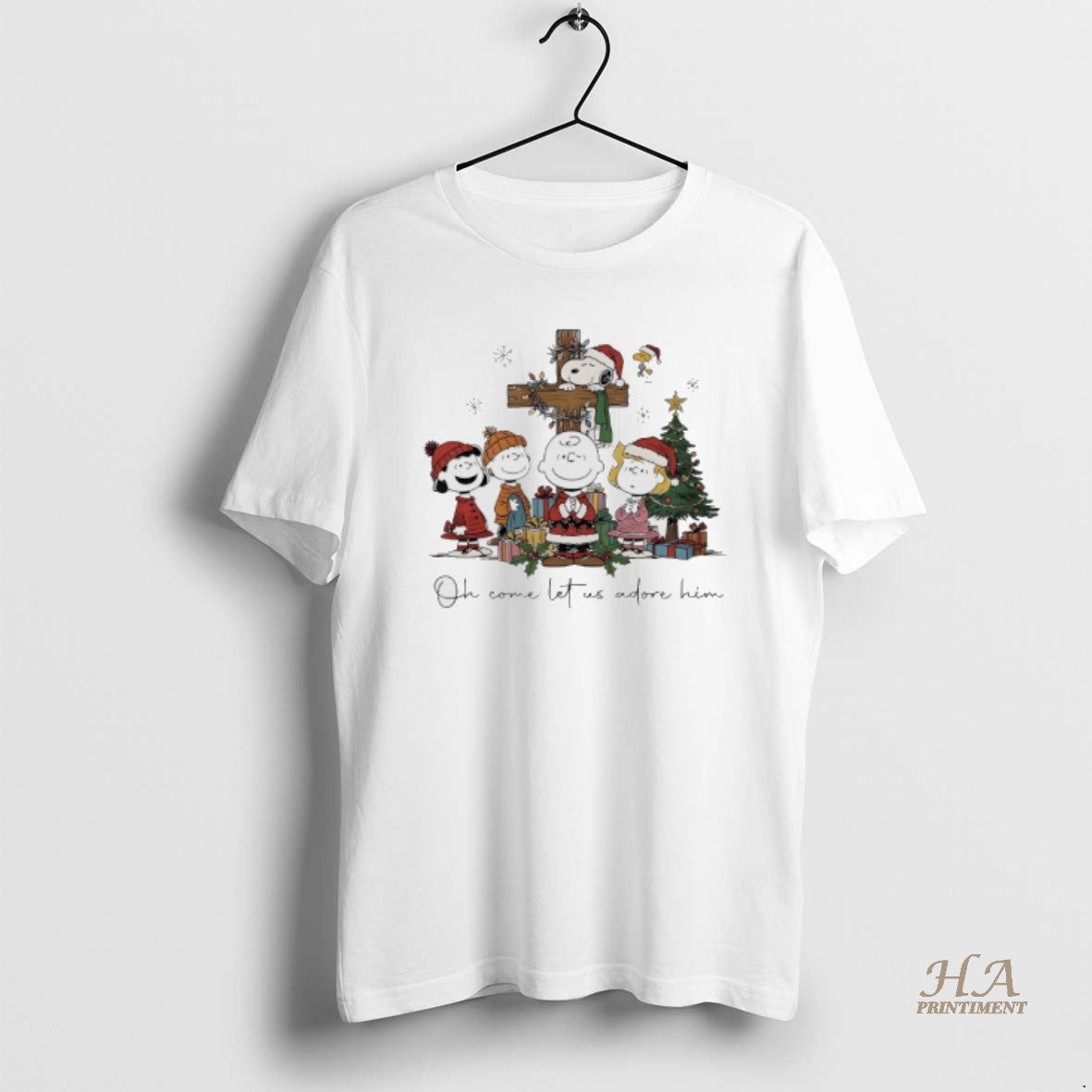 Official Peanuts Christmas 2025 Oh Come Let Us Adore Him T-Shirts, Hoodie, Sweatshirt | InkNestWear.com