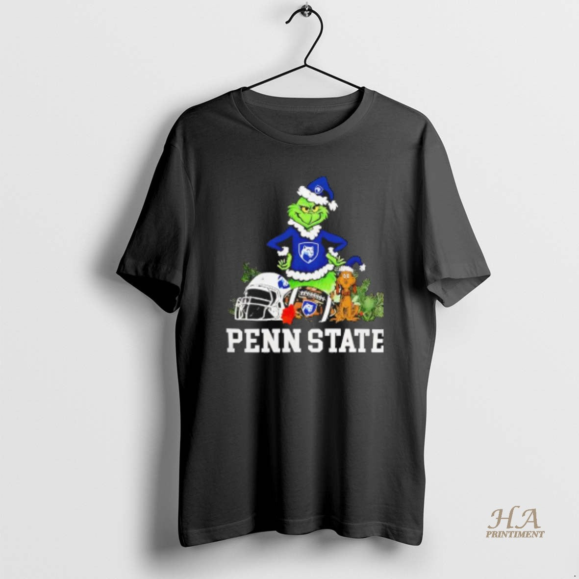 Official Penn State The Grinch And Max Helmet Christmas 2025 T-Shirts, Hoodie, Sweatshirt | InkNestWear.com
