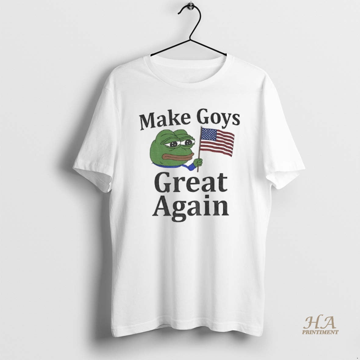 Official Pepe Frog Make Goys Great Again American Flag T-Shirts, Hoodie, Sweatshirt | InkNestWear.com