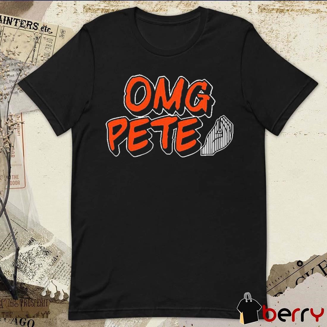 Pete Alonso OMG Chef’s Kiss New York Mets t-shirt