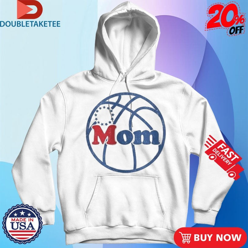 Philadelphia 76ers Philly Hoops Mom T-shirts