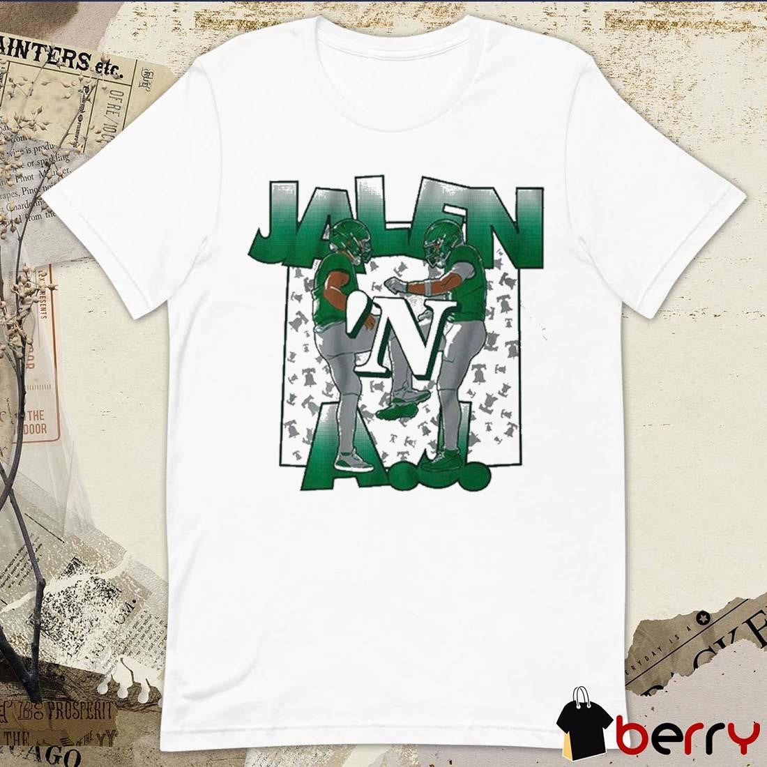 Philadelphia Eagles NFL Jalen Hurts And A.J. Brown TD Celebration t-shirt