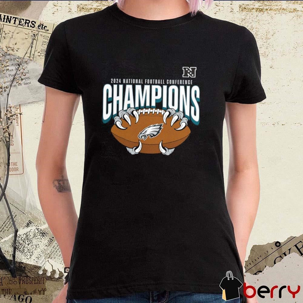 Philadelphia Eagles Win Washington Commanders 2024 National Football Conference Champions NFL t-shirt