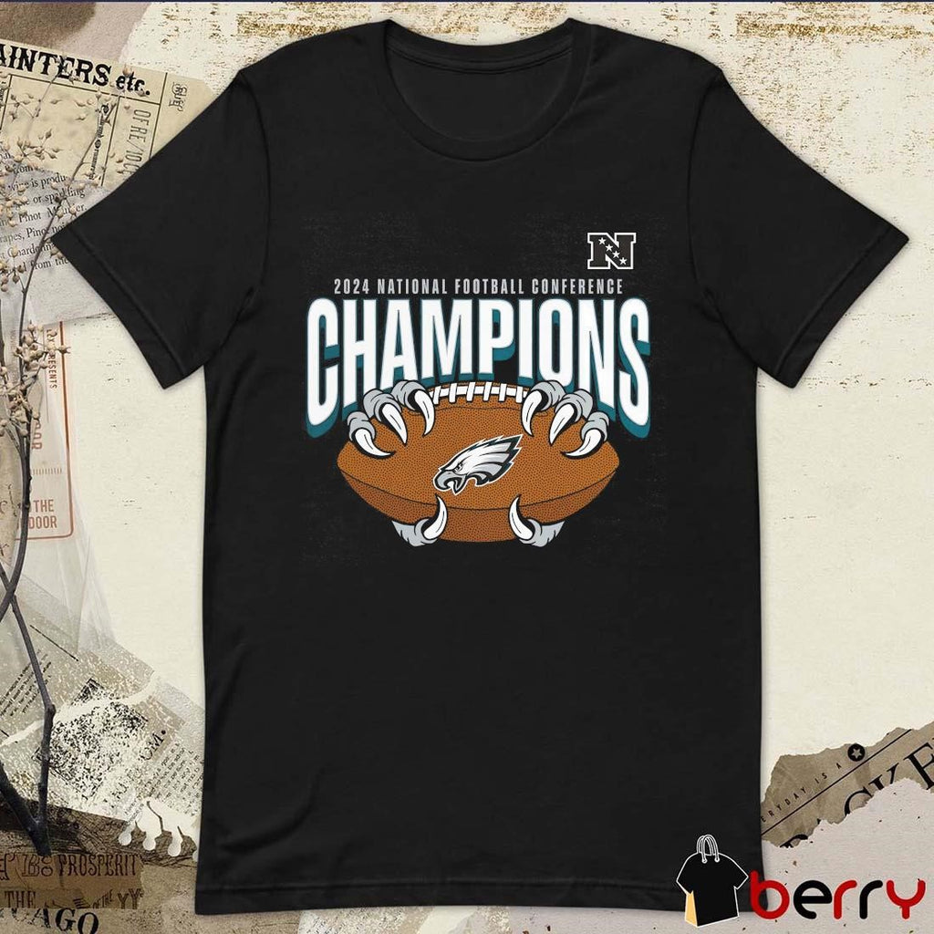 Philadelphia Eagles Win Washington Commanders 2024 National Football Conference Champions NFL t-shirt