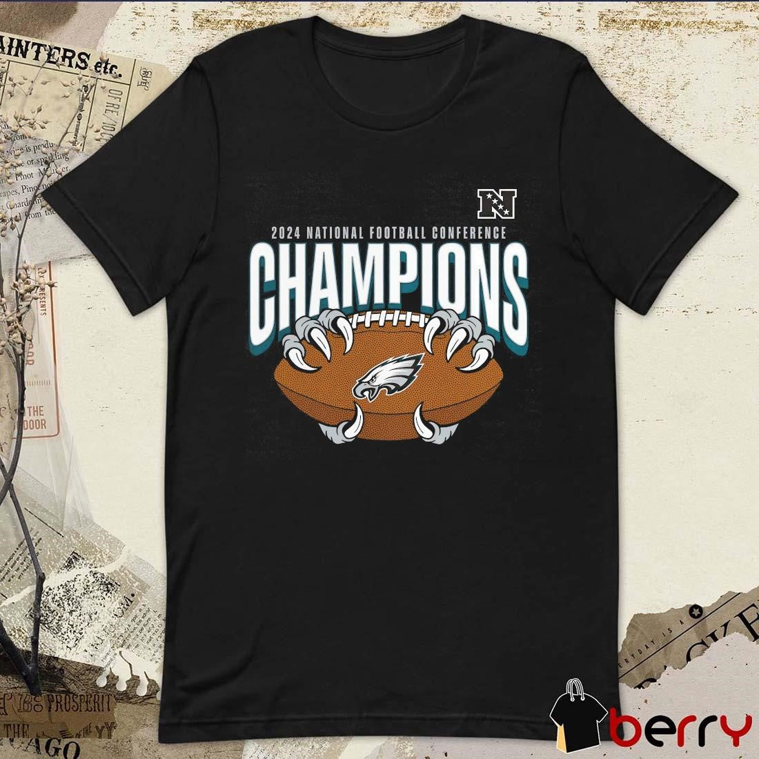 Philadelphia Eagles Win Washington Commanders 2024 National Football Conference Champions NFL t-shirt