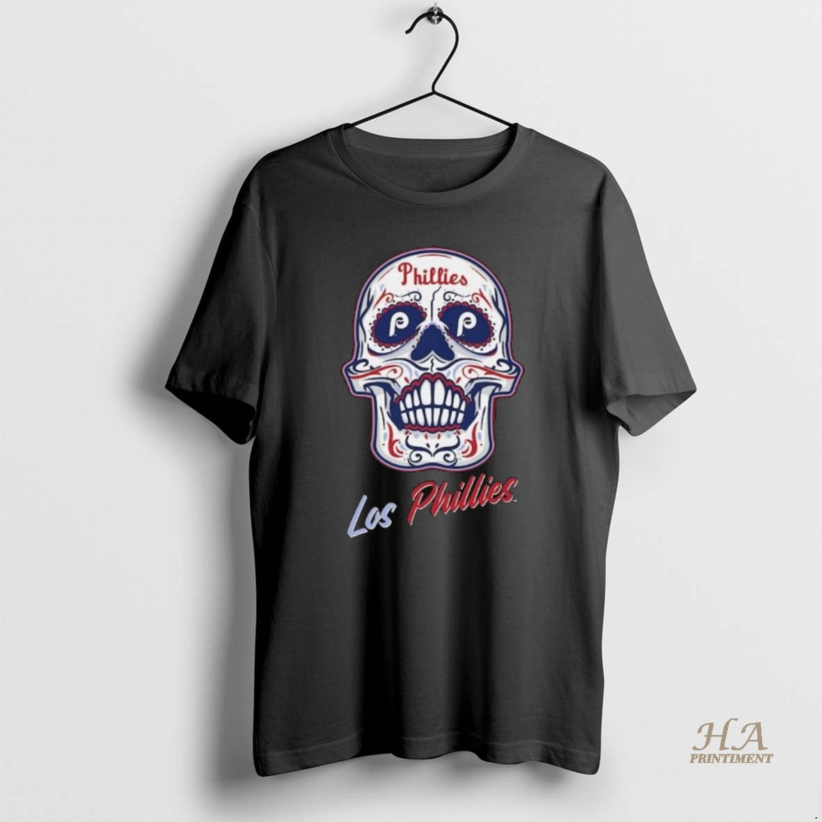 Official Philadelphia Phillies Mitchell Ness Sugar Skull Boxy Long Sleve T-Shirts, Hoodie, Sweatshirt | InkNestWear.com