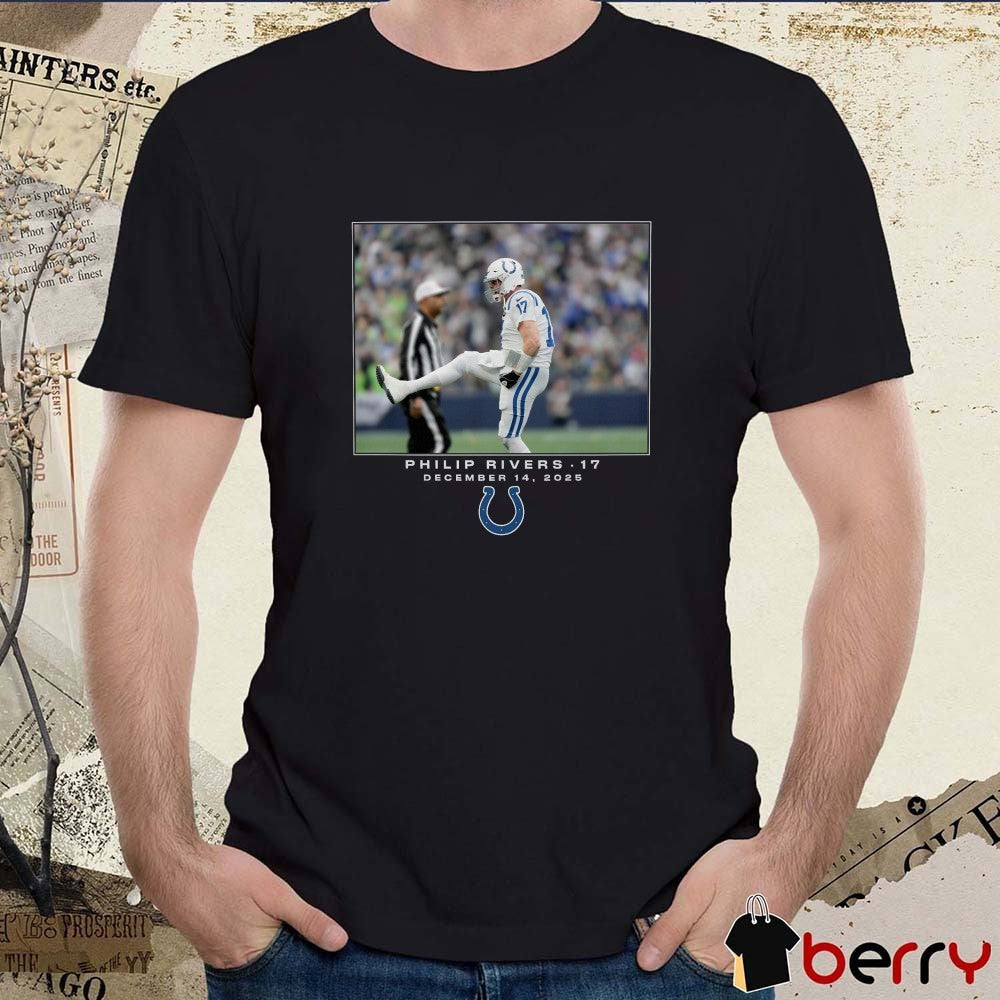 Philip Rivers Indianapolis Colts NFL Flash Features Week 15 December 14 2025 t-shirt