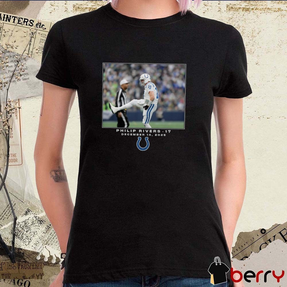 Philip Rivers Indianapolis Colts NFL Flash Features Week 15 December 14 2025 t-shirt