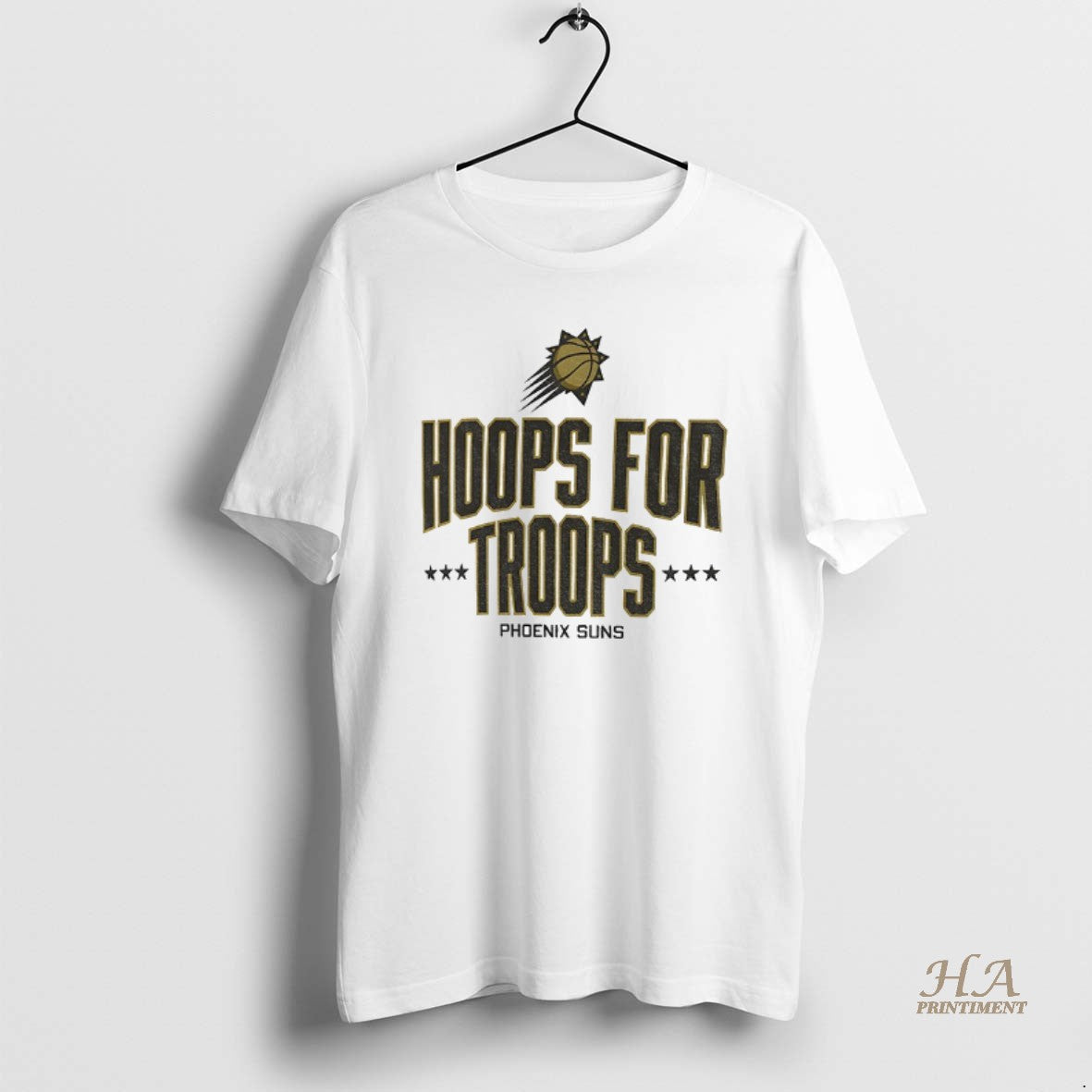 Official Phoenix Suns Basketball Nba Hoops For Troops Logo T-Shirts, Hoodie, Sweatshirt | InkNestWear.com