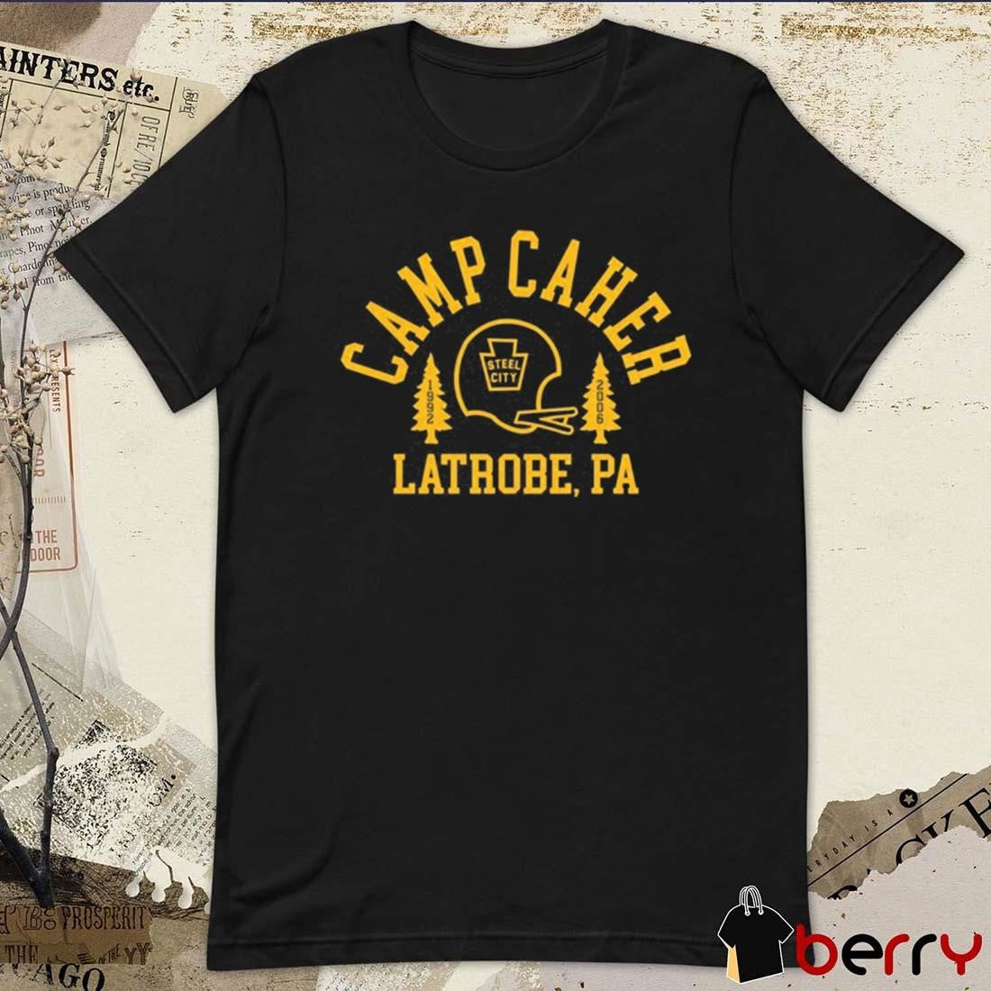 Pittsburgh Dad Camp Caher Steel City Latrobe Pa 1992 2006 t-shirt