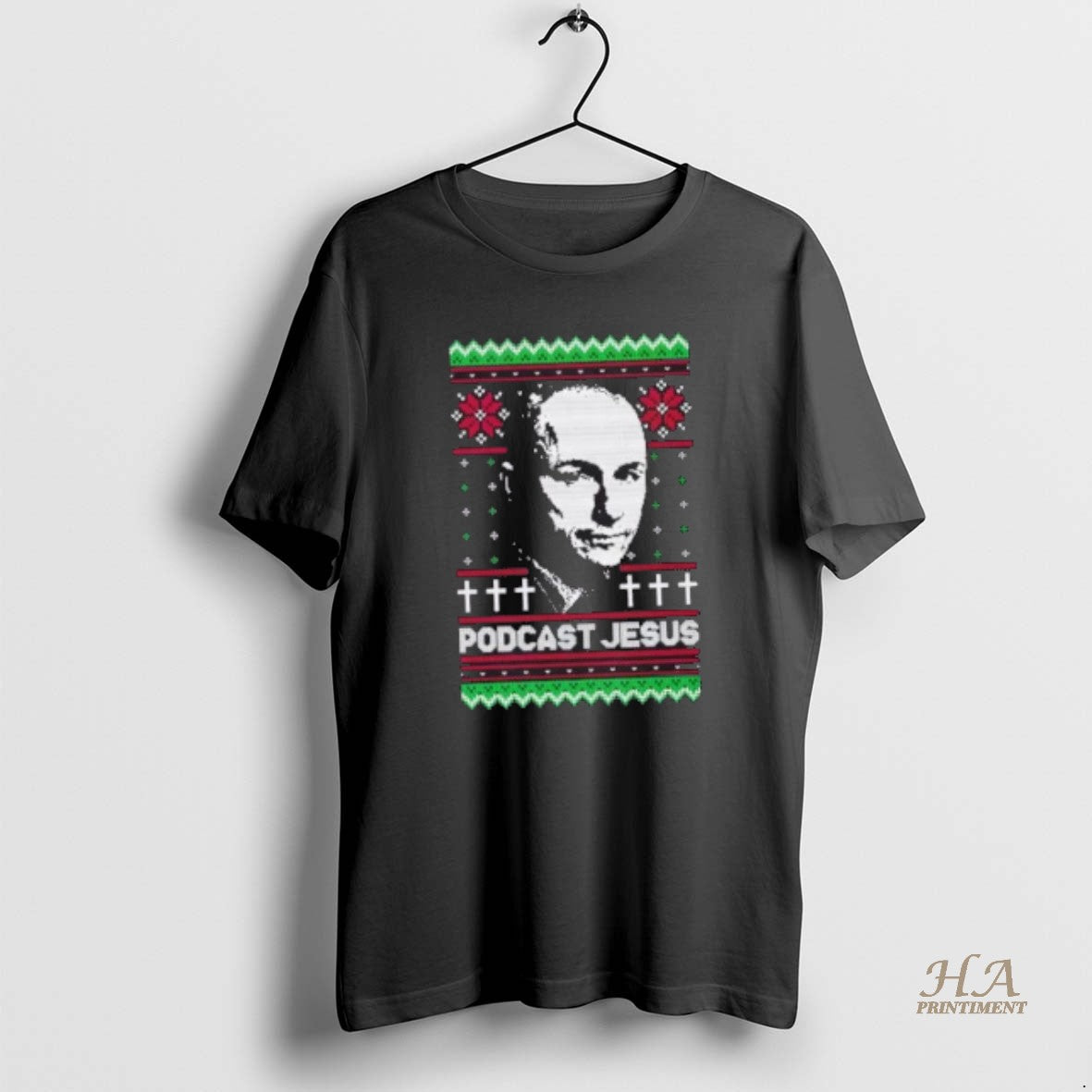 Official Podcast Jesus Ugly Christmas T-Shirts, Hoodie, Sweatshirt | InkNestWear.com