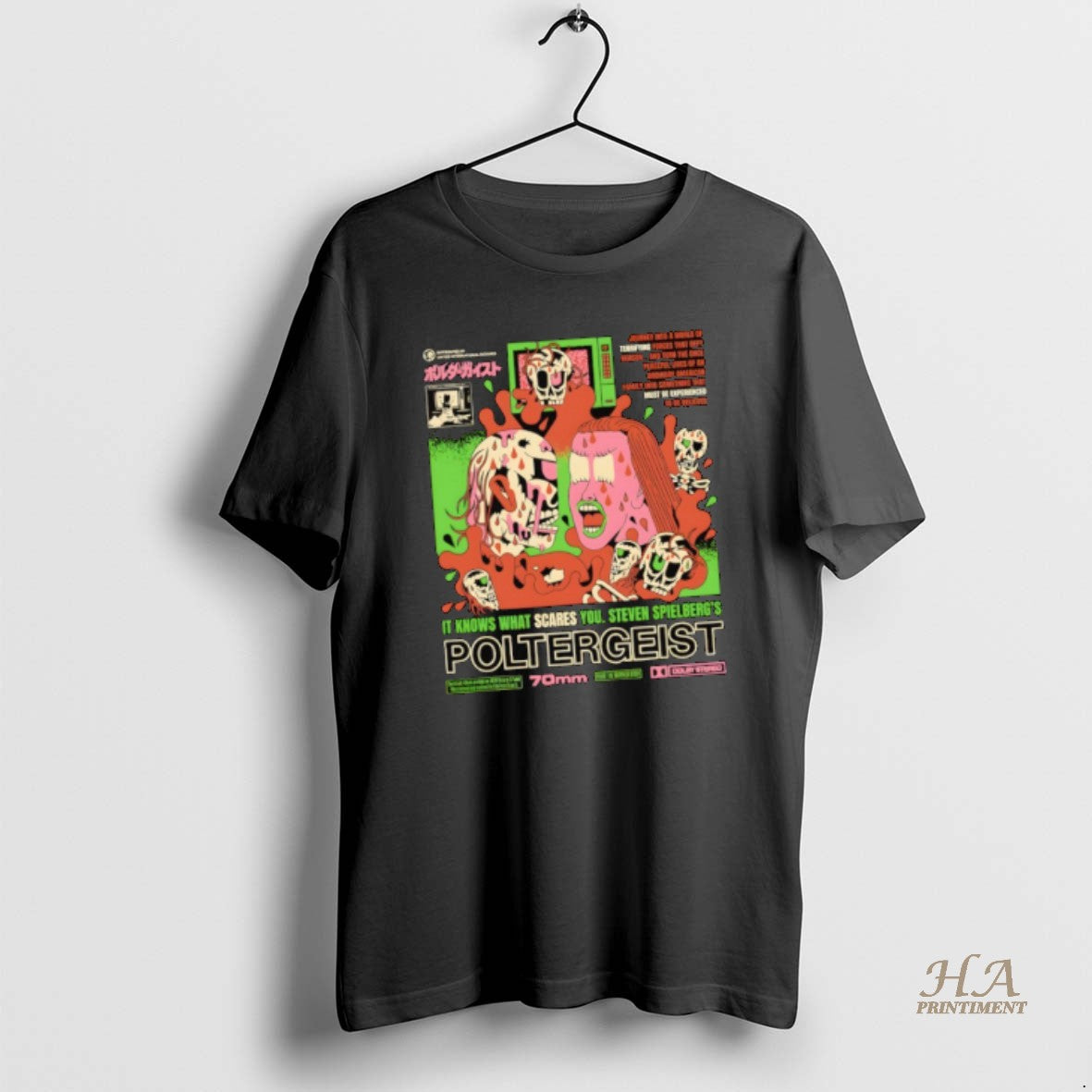Official Poltergeist It Knows What Scares You T-Shirts, Hoodie, Sweatshirt | InkNestWear.com