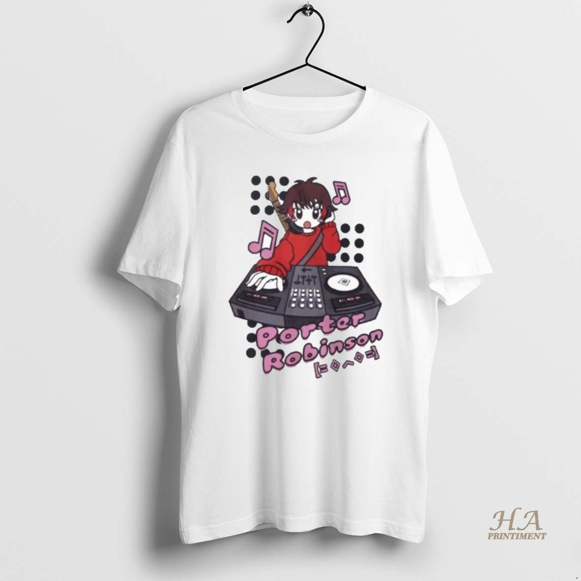 Official Porter Robinson Anime Dj Character Smile World Tour 2024 2025 T-Shirts, Hoodie, Sweatshirt | InkNestWear.com