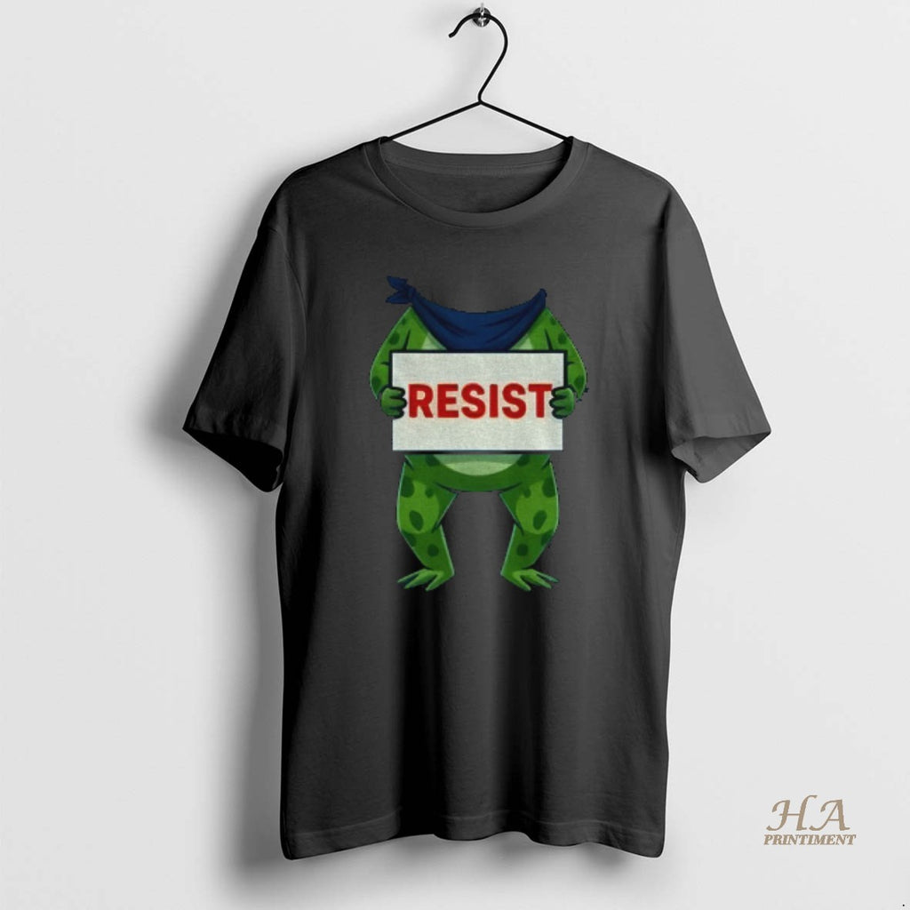 Official Portland Frog Easy Costume Resist Fdt T-Shirts, Hoodie, Sweatshirt | InkNestWear.com