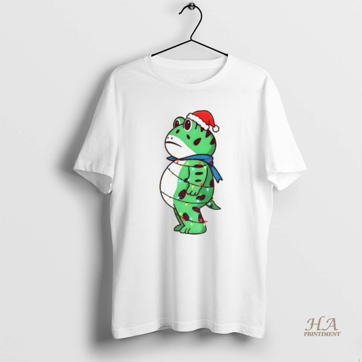 Official Portland Frog Santa Hat Anti Ice Anti Trump Merry Christmas T-Shirts, Hoodie, Sweatshirt | InkNestWear.com
