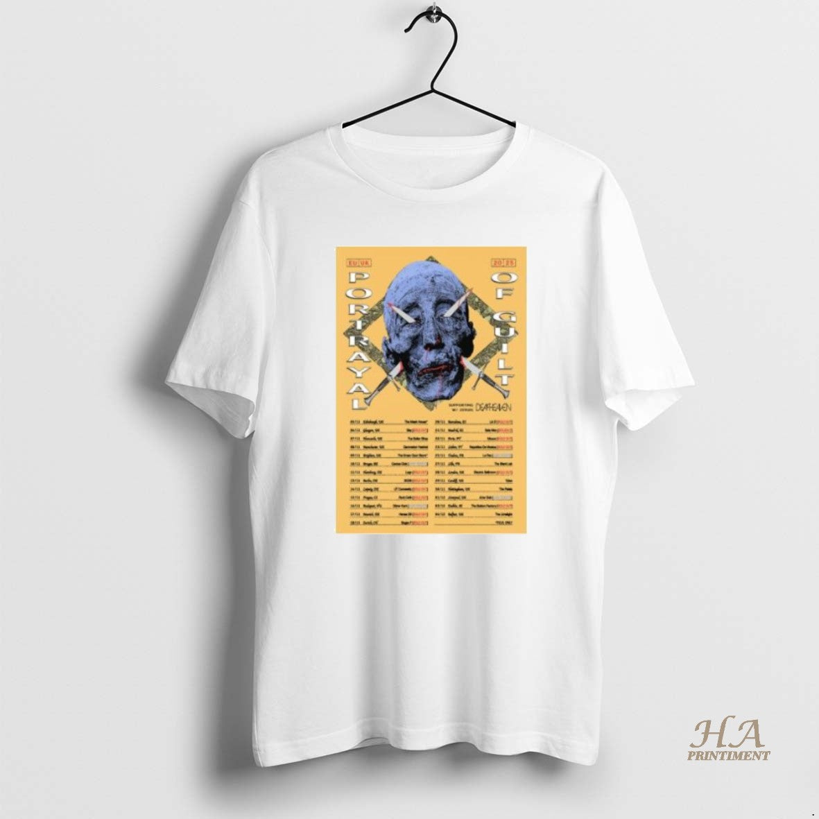 Official Portrayal Of Guilt Europe Uk 2025 T-Shirts, Hoodie, Sweatshirt | InkNestWear.com