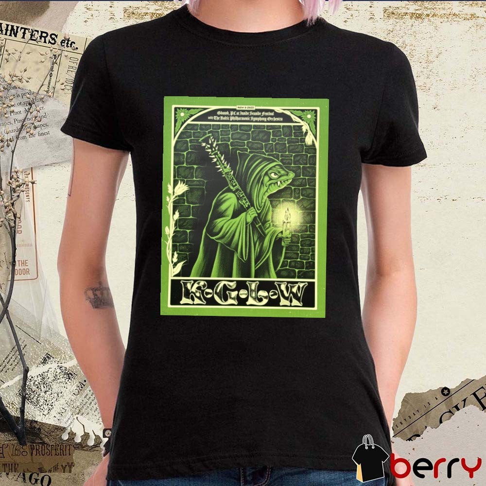Poster King Gizzard & The Lizard Wizard Inside Seaside Festival November 9, 2025 Gdańsk, Poland t-shirt