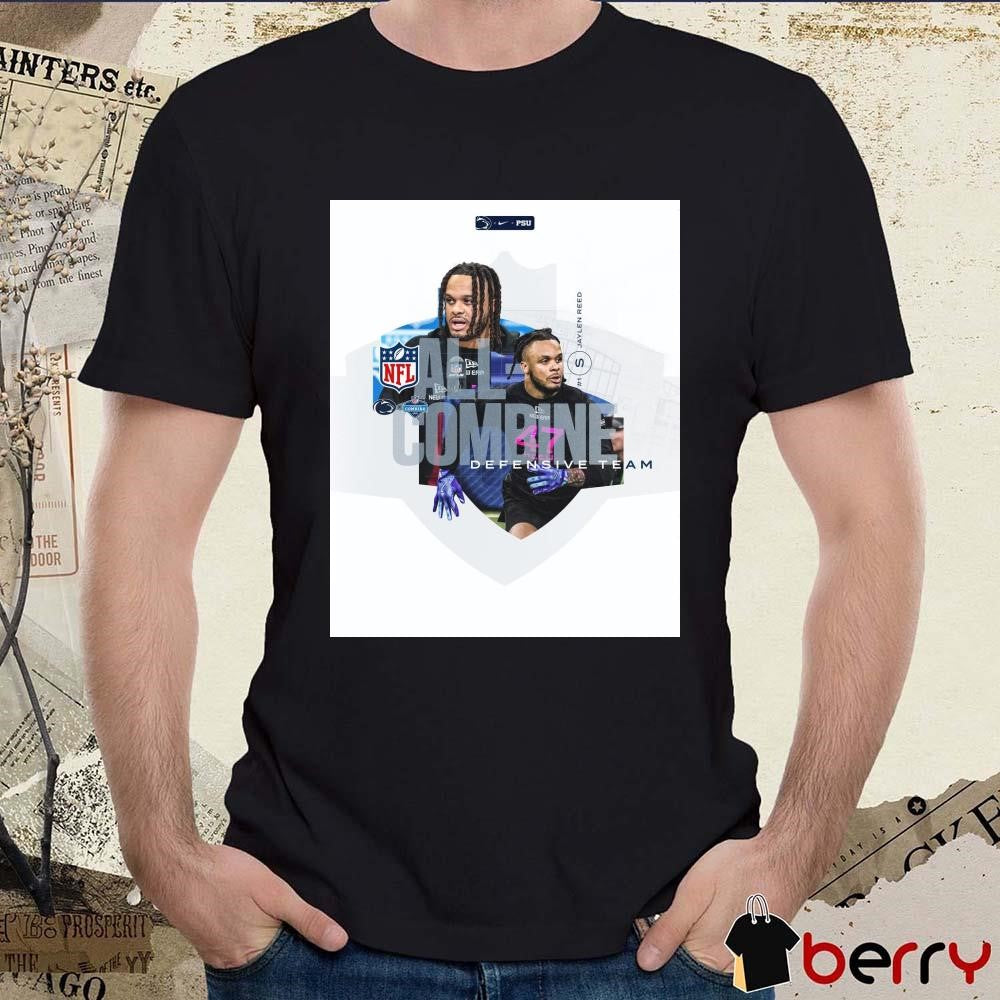 Poster Penn State football Jay Reed All-Combine Defensive Team NFL Scouting Combine t-shirt