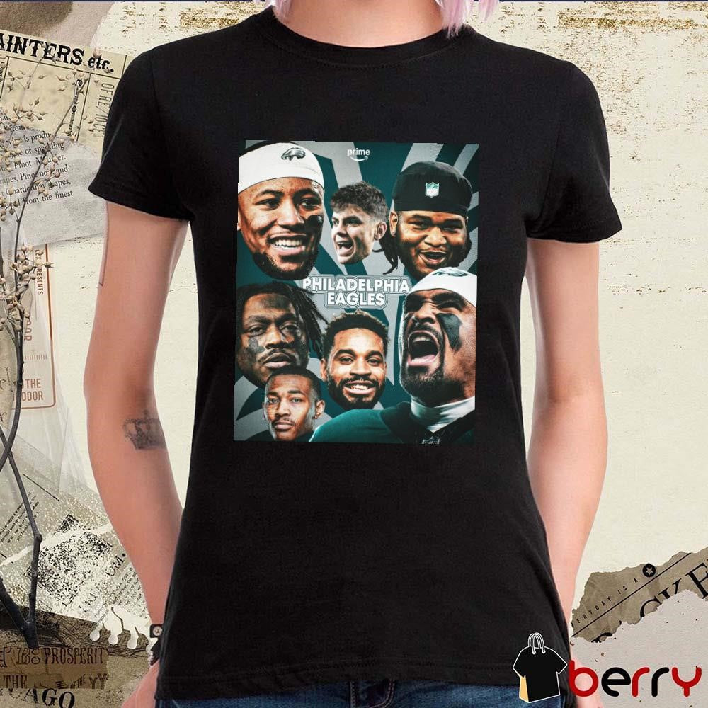 Poster Philadelphia Eagles Football Fly Eagles Fly Reign Supreme On Sunday Super Bowl LIX t-shirt