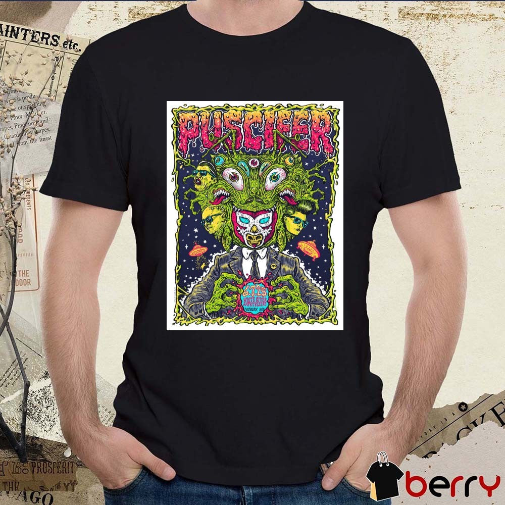 Poster Puscifer June 7 2025 White River Amphitheatre in Auburn WA t-shirt