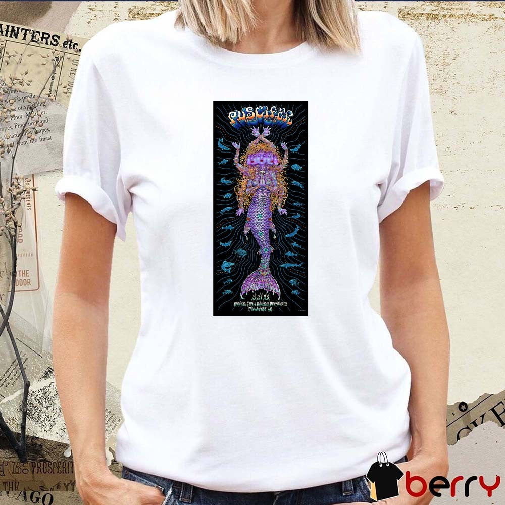 Poster Puscifer May 31 2025 American Family Insurance Amphitheater Milwaukee WI t-shirt