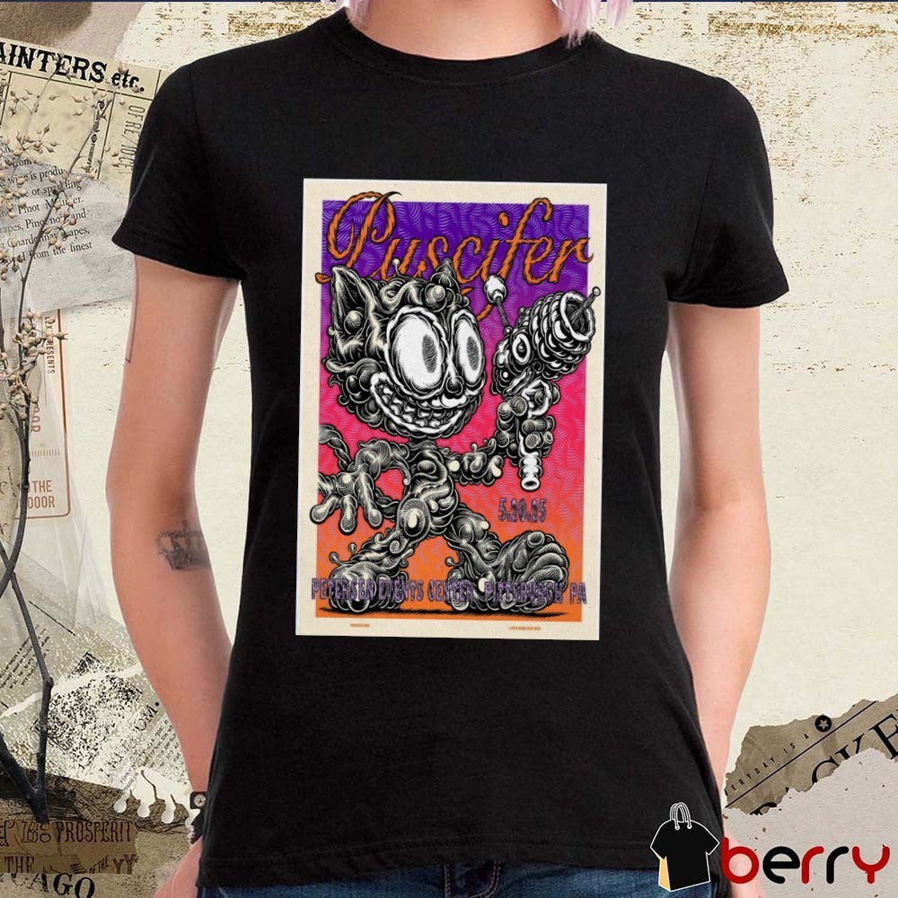Poster Puscifer Petersen Events Center Pittsburgh PA May 20 2025 Concert t-shirt