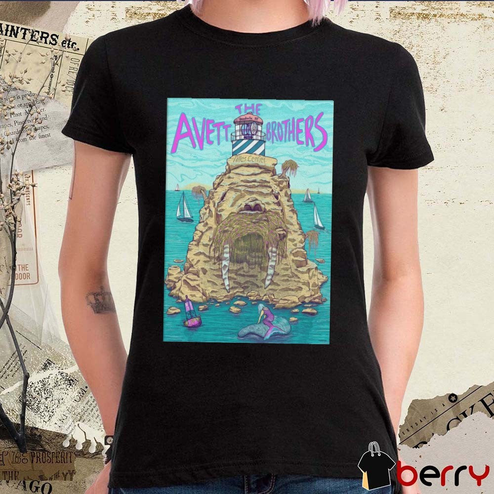 Poster The Avett Brothers August 3 2025 Tilles Center Concert Hall In Brookville NY t-shirt