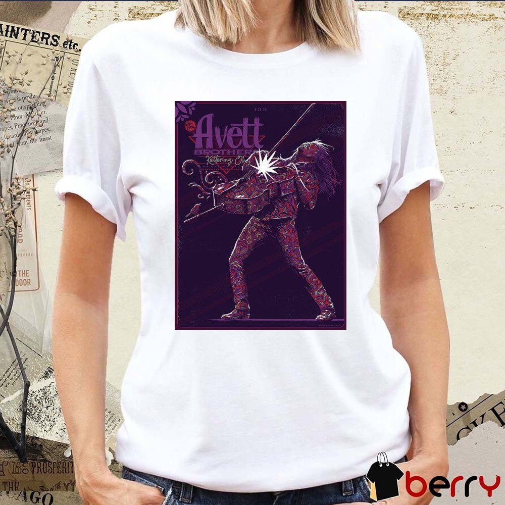 Poster The Avett Brothers June 28 2025 In Kettering OH At Fraze Pavilion t-shirt