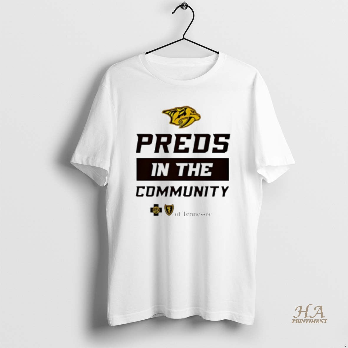 Official Preds In The Community Nashville Predators Logo T-Shirts, Hoodie, Sweatshirt | InkNestWear.com