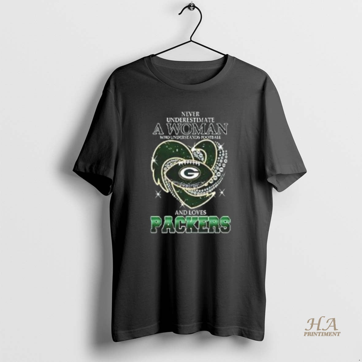 Official Premium Never Underestimate A Woman Who Understands Football And Loves Green Bay Packers Style T-Shirts, Hoodie,...