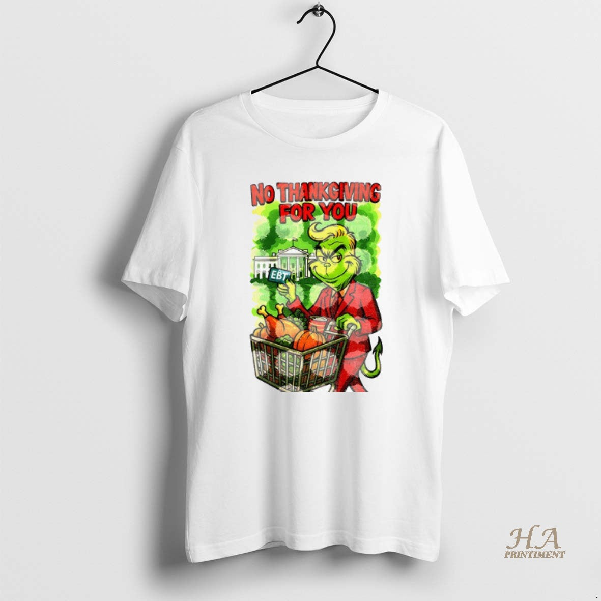 Official Prodigy Grinch X Trump No Thanksgiving For You Merry Christmas T-Shirts, Hoodie, Sweatshirt | InkNestWear.com