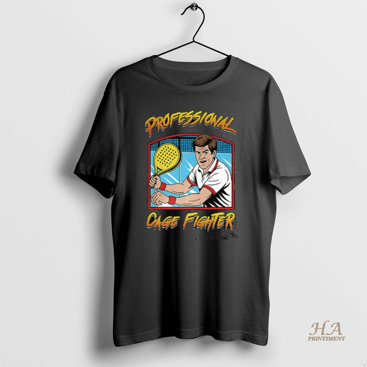Official Professional Cage Fighter Padel Comic T-Shirts, Hoodie, Sweatshirt | InkNestWear.com