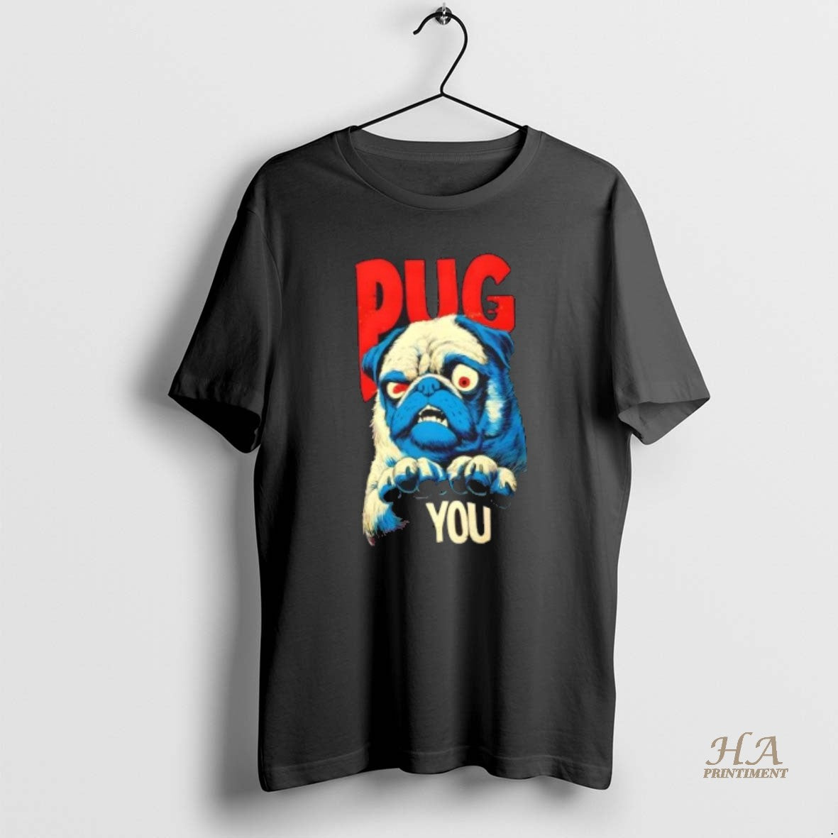 Official Pug You Funny Angry Dog Graphic T-Shirts, Hoodie, Sweatshirt | InkNestWear.com