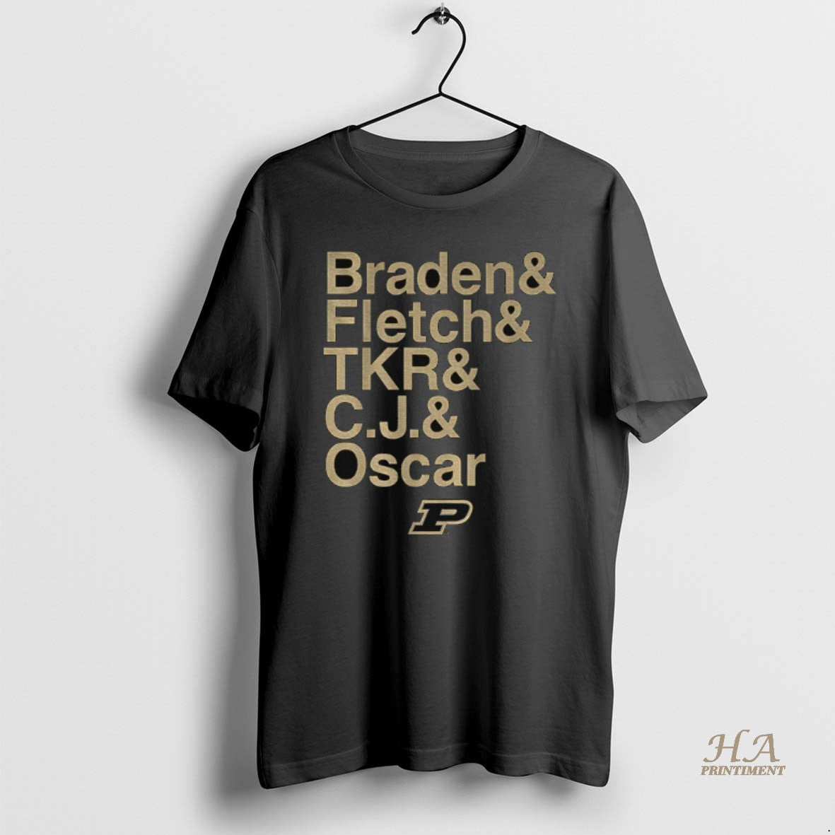 Official Purdue Boilermakers Basketball Ampersand Stars 2025 26 Braden Fletch Tkr C T-Shirts, Hoodie, Sweatshirt