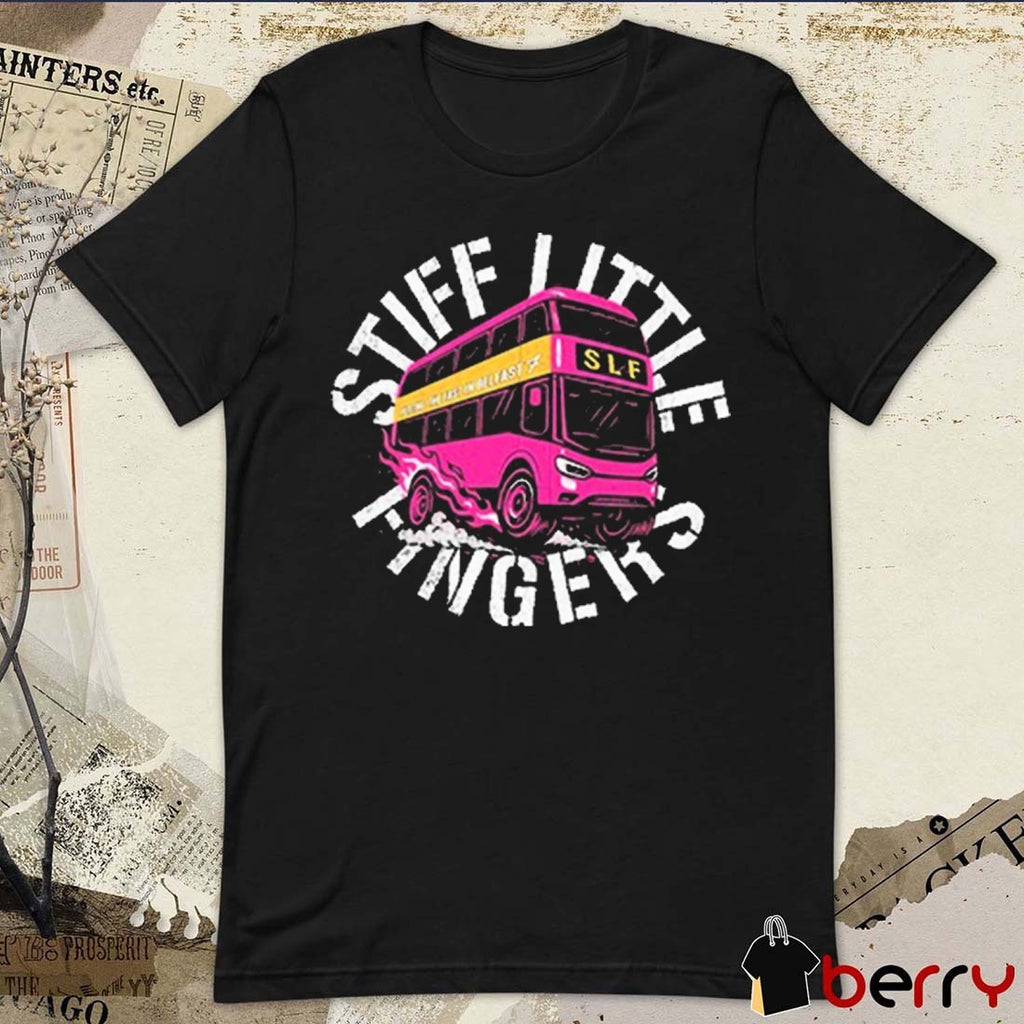 Putting the Fast in Belfast 7 Stiff Little Fingers Custom House Square Belfast 16.08.2025 t-shirt