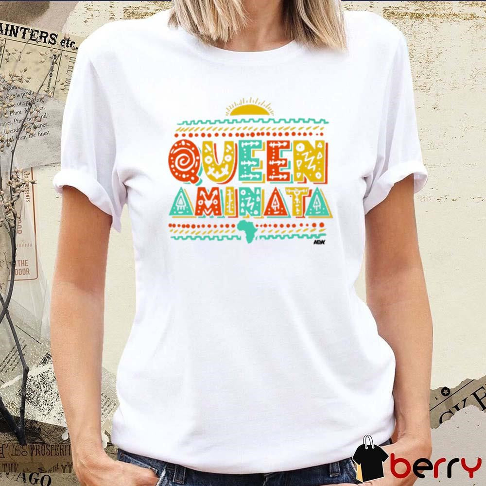 Queen Aminata Iconography AEW 2025 t-shirt